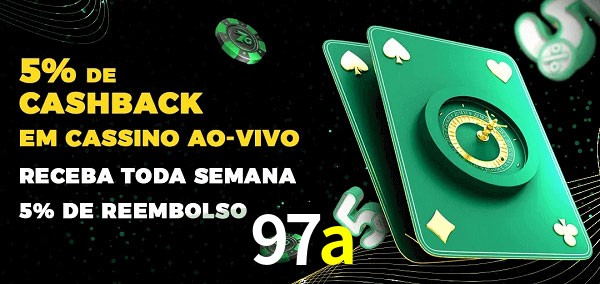 Promoções do cassino ao Vivo 97a